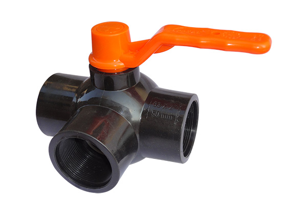 Three Way Ball Valve Plastic Way Ball Valve Payal Valve